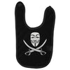 mask of modern mutiny Baby Bibs
