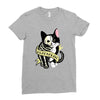 schrodinger cat tattoo Ladies Fitted T-Shirt