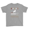 santa aries xhristmas ugly t shirts Youth Tee