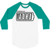 powered by adhd 3/4 Sleeve Shirt