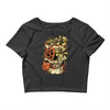 death flower Crop Top