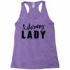 library lady Racerback Tank