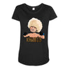 khabib Maternity Scoop Neck T-shirt