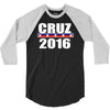 cruz for president 2016 3/4 Sleeve Shirt
