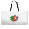 pizza cat Weekender Totes