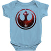 Rebel Alliance Logo Baby Bodysuit