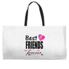 best friends forever Weekender Totes