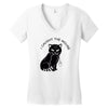 i caught the mouse Women's V-Neck T-Shirt