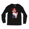 mario licking toad Long Sleeve Shirts