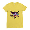 black Ladies Fitted T-Shirt