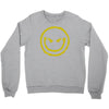 evil smiley emoticon Crewneck Sweatshirt
