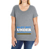 Baby Boy Under Construction Ladies Curvy T-Shirt