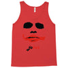 visage joker yeux ferm&eacute;s Tank Top