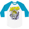 astronaute nerd 3/4 Sleeve Shirt