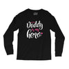 Daddy is my Hero Baby Girl Long Sleeve Shirts