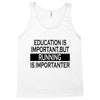 running is importanter Tank Top