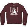 pixel wedding under new management Crewneck Sweatshirt