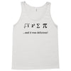 i ate sum pi t shirt s m l xl 2xl 3xl funny nerdy geeky college awesom Tank Top