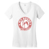 my boxer my bff Women's V-Neck T-Shirt