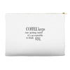 coffee keeps me going Accessory Pouches