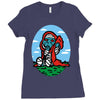 little mummra after a rough day Ladies Fitted T-Shirt