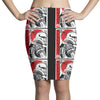 RED SUN - TANK TROOPER Pencil Skirts