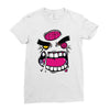 angry zombie Ladies Fitted T-Shirt