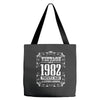 vintage made in 1982 perfectly aged a living legend Tote Bags