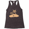 what's up beaches (2) Racerback Tank
