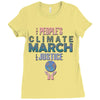 people's climate march for justice 2017 Ladies Fitted T-Shirt