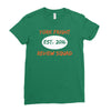 york fright review squad Ladies Fitted T-Shirt