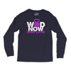 wod now wine later Long Sleeve Shirts