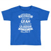 Super Cool Gran Of A Freaking Awesome Grandson Toddler T-shirt