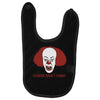 clowns aren't funny Baby Bibs
