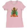 groovy groot Ladies Fitted T-Shirt