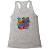things might get weird Racerback Tank