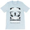 Never Underestimate the Strength of a Melanoma Cancer Warrior T-Shirt