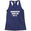Hamburger Racerback Tank
