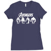 avengers team logo Ladies Fitted T-Shirt