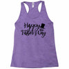 happy father's day Racerback Tank