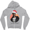 i was the nizzle before chrismizzle and all through the hizzle Zipper Hoodie