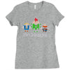 androids Ladies Fitted T-Shirt