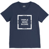 triple nerd score V-Neck Tee