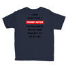 i was going to be a trump voter for halloween but my head wouldn't fit Youth Tee