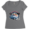 Old Car Women's Triblend Scoop T-shirt