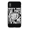 buy me car parts and tell me i'm pretty mechanic turbo nfs fan iPhoneX Case