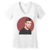 Messi Women's V-Neck T-Shirt