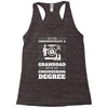 Never Underestimate A Granddad With An Engineer Degree Racerback Tank