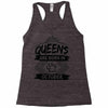 Queens Are Born In October Racerback Tank