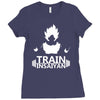 train insaiyan (2) Ladies Fitted T-Shirt